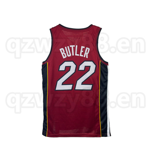 Uniformes de baloncesto profesional Miami Heat listos para enviar, camisetas de baloncesto de alta calidad de BUTLER ALLEN. - Product Image 3