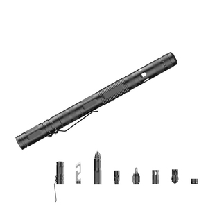 Stylo multifonction <span class=keywords><strong>tactique</strong></span> de chasse en alliage <span class=keywords><strong>d</strong></span>'aluminium personnalisé en usine, brise-vitre en tungstène et ouvre-bouteille - Product Image 3