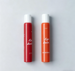 <span class=keywords><strong>Tube</strong></span> souple brillant rouge-orange personnalisé en PE <span class=keywords><strong>pour</strong></span> baume à lèvres, avec capuchon à vis blanc, emballage vide <span class=keywords><strong>pour</strong></span> gloss, mini <span class=keywords><strong>tube</strong></span> cosmétique à marque privée - Product Image 1