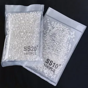 Yantuo Factory Wholesale SS20 Crystal AB Flat Back Crystals Non Hot Fix AB Rhinestones For Cups