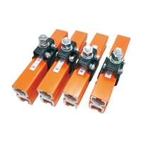 Barre de distribution de courant isolée en aluminium 300-800A pour alimentation mobile de grue