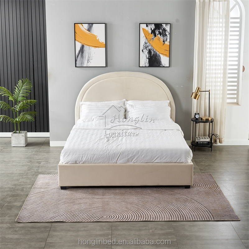 Lujo y comodidad con el elegante marcos de cama usados para tu