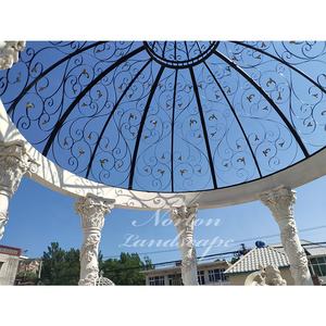 <span class=keywords><strong>Giardino</strong></span> esterno moderno prodotti in pietra grande intagliato a mano Gazebo in marmo <span class=keywords><strong>giardino</strong></span> pietra prezzo - Product Image 5