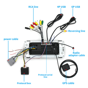Diboev 7 Inch Jeep-Cụ Thể Điều Khiển Trung Tâm Màn Hình 1080P <span class=keywords><strong>PND</strong></span> Không Dây Carplay Màn Hình Cảm Ứng USB Cho Apple <span class=keywords><strong>Android</strong></span> 2G Bảng Điều Khiển - Product Image 4