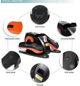 HACFIT Vélo à pied Mini sous le bureau Vélo bras et jambes Cross Trainer Pédale Exerciseur Vélo Électrique <span class=keywords><strong>Elliptique</strong></span> Stepper Machine - Product Image 5