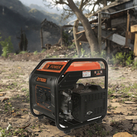 Nouveau Générateur d'Essence Portable Ouvert 3kV/5kW Monophasé et Triphasé Fabriqué en Chine
