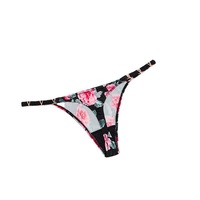 Strings et tangas sexy transparents pour femmes, culottes bikini taille basse, style sexy Bf Pictures Vs G-string Thong