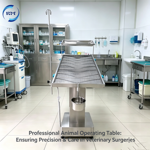 Mesa de Operaciones Veterinaria de Alta Capacidad con Estructura de Procesamiento de Residuos para <span class=keywords><strong>Instituciones</strong></span> de Atención Médica Animal a Gran Escala - Product Image 1