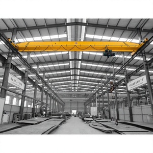 Grúa Puente Monoviga LD con Motor Nuevo, Engranaje PLC, Capacidad de Carga de 10 Toneladas, 25m de Capacidad Máxima, Grúas de Construcción - Product Image 1