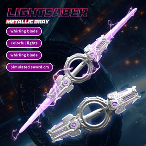 Spada Giocattolo per Bambini con Rotazione a 360°, Spada Laser Telescopica a Doppio Taglio, Spada Luminosa con Effetto Scintillante - Product Image 5