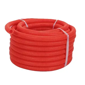 LeDES AS/NZS 2053 Certifié Conduit solaire HD 32mm Conduit flexible en PVC Conduit en T solaire extrêmement résistant aux UV