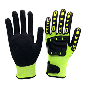 Gants antidérapants pour l'industrie pétrolière et gazière, Vietnam, HPPE, coque en fibre de verre, revêtement NBR sablé, gants de sécurité pour l'entretien mécanique - Product Image 2