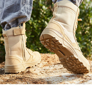 Bottes tactiques d'extérieur pour hommes Shero, confort, combat, <span class=keywords><strong>patrouille</strong></span>, travail, chasse, chaussures de désert, bottes de sable, USA - Product Image 6
