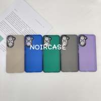 Étui pour téléphone Android PC-Teinte solide semi-transparente, style étudiant, compatible avec les appareils Android, léger