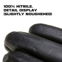 Gants de sécurité professionnels XINGYU en nitrile noir jetables 5 mil, sans poudre, prix abordable, en boîte