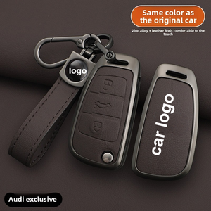 Étui de protection pour clé Audi A6L 2008 - 2011, porte-clés - Product Image 2