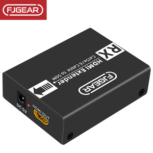 Fjgear ตัวขยาย <span class=keywords><strong>HDMI</strong></span> ที่ทนทานรองรับ RJ45 CAT5e CAT6 / มากกว่า IP/<span class=keywords><strong>50</strong></span> <span class=keywords><strong>เมตร</strong></span> (เครื่องส่งสัญญาณและตัวรับสัญญาณ <span class=keywords><strong>HDMI</strong></span> สําหรับในร่มกลางแจ้ง) - Product Image 4