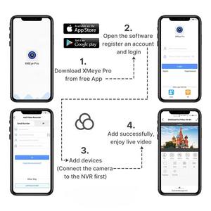 Outdoor 5mp Ip66 Ai Menschliche Erkennung Vollfarb-CCTV-Überwachungs kamera Ip Wireless P2p 3mp Icsee Wifi Bullet-Kamera - Product Image 6