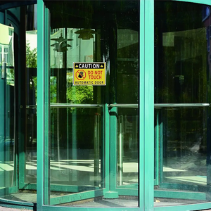 Pegatina de Advertencia para <span class=keywords><strong>Puerta</strong></span> Automática, No Toque la <span class=keywords><strong>Puerta</strong></span>, Pegatinas para Ventanas de Puertas Automáticas para Camionetas y Taxis - Product Image 5