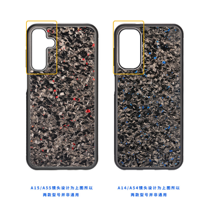 Custodie 2025 per telefoni cellulari in fibra di carbonio di lusso per Samsung Galaxy A15 <span class=keywords><strong>A33</strong></span> A53 A73 A35 A53 A54 A52 S24 Ultra S23 Plus - Product Image 5