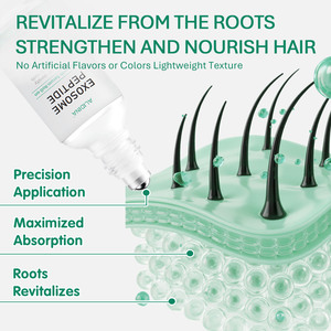 Vente flash - Sérum aux peptides de cellules souches Exo Ant-Chute de cheveux - Soin du cuir chevelu - EGF - Repousse des cheveux - Solution avancée de régénération des follicules pileux - Product Image 6