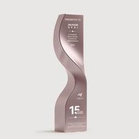 Trophée en métal en forme de vague créative, personnalisé pour les employés de l'entreprise, réunion annuelle, prix d'entreprise, médaille de reconnaissance commémorative