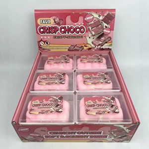 Creative Crisp Texture <b>Squishy</b> Toys Novelty Funny Chocolate Shaped Crisp <b>Squishy</b> Squeeze Rebound Vent Toys - Product Image 4