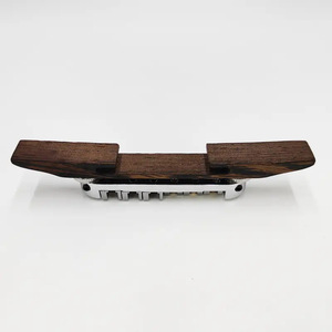 Ensemble <span class=keywords><strong>de</strong></span> ponts <span class=keywords><strong>de</strong></span> guitare jazz <span class=keywords><strong>haut</strong></span> <span class=keywords><strong>de</strong></span> <span class=keywords><strong>gamme</strong></span> en palissandre pour guitare électrique avec ponts à billes et ponts <span class=keywords><strong>de</strong></span> cordes inférieurs - Product Image 4