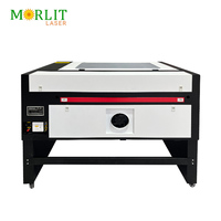 Geüpgradede geleiderail 4060 6090 1060 CO2 lasergraveermachine voor hobby, geschikt voor glas, acryl, kristal, steen, rubber, hout, zeep, leer en papier