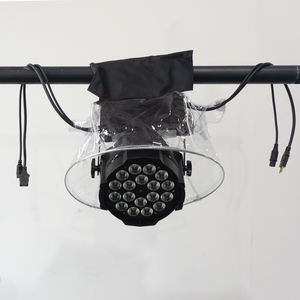 Éclairage de scène Couverture de <span class=keywords><strong>pluie</strong></span> Faisceau Lumière mobile Led Par Lumières Manteau de <span class=keywords><strong>pluie</strong></span> Utilisation sous la <span class=keywords><strong>pluie</strong></span> Neige Extérieur pour lampes étanches - Product Image 2