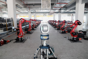 BORUNTE Bras robotisé industriel automatisé à 6 axes pour peinture, type trompe d'éléphant, charge utile 13 kg, portée 1850 mm, machine de pulvérisation, moteur PLC, IP54 - Product Image 4