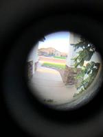 Visière de porte personnalisée d'usine OEM coupe-feu lentille de porte grand angle spyhole visionneuse de judas de porte