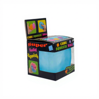 Mainan Remas Es Batu Lucu Lembut Berbahan UV Print, Slow Rebound, Pereda Stres Sensorik, Mainan Squishy, Mainan Promosi Anak