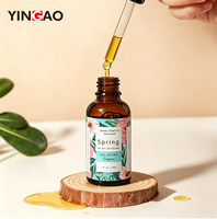 Etiquetas Adhesivas Personalizadas con Diseño Floral Vintage para Perfumes, Aceites Esenciales, Envases de Cosméticos y Botellas de Champú