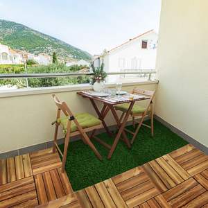 Baldosas de Madera de Pino Carbonizada para Terraza, Patio o Jardín, de 30*30cm, para Exterior, Encajables, Venta al Por Mayor - Product Image 5