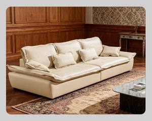 أريكة عصرية مريحة على شكل سحابة لغرفة المعيشة، طقم أريكة قطاعية معيارية - Product Image 4