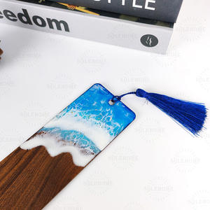 ที่คั่นหนังสือทำจากไม้รู<span class=keywords><strong>ป</strong></span>คลื่นเรซินทำมือศิล<span class=keywords><strong>ป</strong></span>ะธีมมหาสมุทรสำหรับคนรักหนังสือ<span class=keywords><strong>อ่าน</strong></span>ของขวัญที่ไม่ซ้ำกัน - Product Image 4