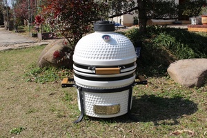 M.Y Cerámica Kamado 15 Pulgadas Pro Carbón Parrilla <span class=keywords><strong>Argentina</strong></span> Parrilla Barbacoa Ahumador - Product Image 2