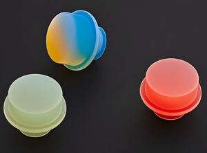 OEM tùy chỉnh-thực hiện Silicone xúc giác đẩy nút key-mũ Bàn phím Bìa Dome cap đôi-màu đôi-độ cứng - Product Image 3