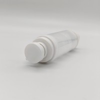 Nouvelle conception OEM, flacon sans air en plastique PP de 5 ml, 20 ml, flacon pompe sans air pour soins de la peau à double tête de 10 ml