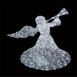 맞춤형 대형 3D 크리스마스 캔디 하우스 모양 IP65 방수 야외 LED 색상변환 조경 축제 장식 조명 쇼핑몰 공원 - Product Image 3