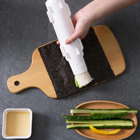 Machine à sushi rapide, moule à riz, rouleau à sushi, gadget de cuisine pour légumes et viandes, outil de roulage, machine à faire des sushis