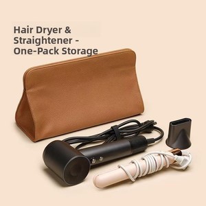 Sac de rangement pour sèche-cheveux, pratique pour les voyages, convient également aux lisseurs, fers à boucler et comme étui de protection. - Product Image 2