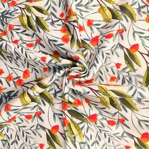 Tissu mélangé coton et <span class=keywords><strong>lin</strong></span> naturel de haute qualité, impression personnalisée pour vêtements en <span class=keywords><strong>lin</strong></span>, chemises et couvertures pour filles, usage tissé - Product Image 3