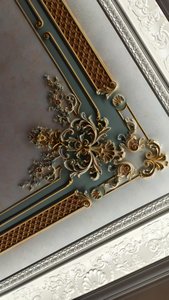 OA-1074 Cornici Angolari in Poliuretano Stile Occhio di Horus, Design Europeo, Durevoli, Ecologiche, Facili da Installare per Esterni Multiuso - Product Image 3