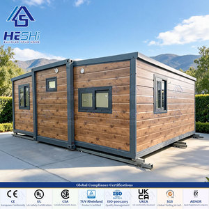 Studio de jardin ADU prêt en 3 heures, conteneur extensible de 20 pieds, maison pliable de luxe à 4 chambres, bungalow portable en acier - Product Image 1