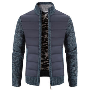 <span class=keywords><strong>Cappotto</strong></span> da <span class=keywords><strong>Uomo</strong></span> <span class=keywords><strong>Corto</strong></span> Invernale Casual con Collo Alto Tipo Maglione - Product Image 1