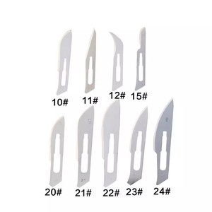 Yuanlikang Surgical Blade 10pc Box Sterile Veterinary Use Stainless Steel Disposable - Product Image 4