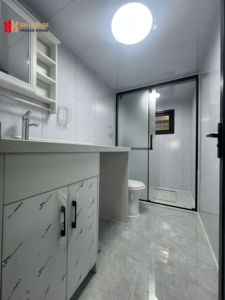 Maisons mobiles compactes 4 chambres, maison conteneur extensible 40 pieds, maison préfabriquée 4 chambres 2 salles de bain - Product Image 6
