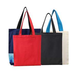 Customizable high-quality <b>material</b> 100% pure cotton tote <b>bag</b>, lightweight and reusable shopping <b>bag</b> - Product Image 4